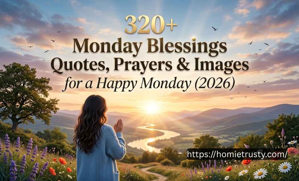 320+ Monday Blessings Quotes, Prayers & Images for a Happy Monday (2026)