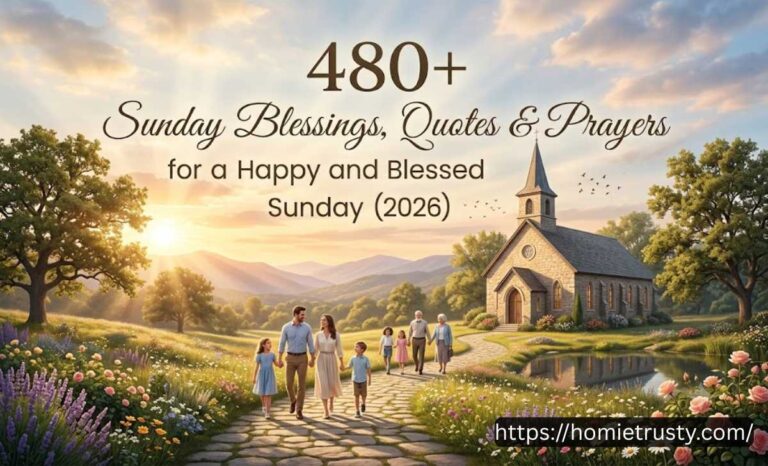 480+ Sunday Blessings, Quotes & Prayers for a Happy and Blessed Sunday (2026)