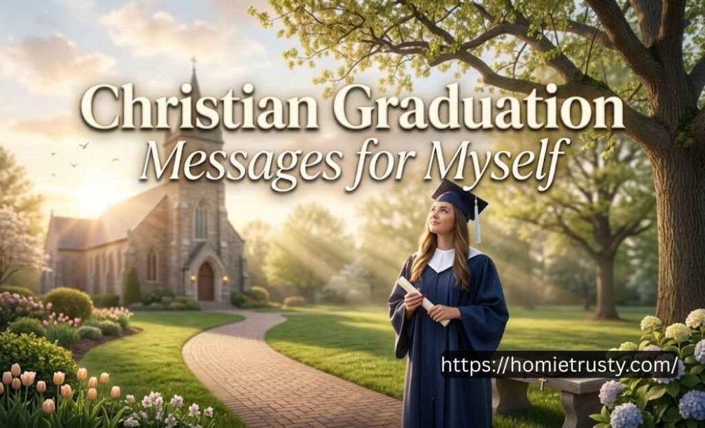 Christian Graduation Messages for Myself