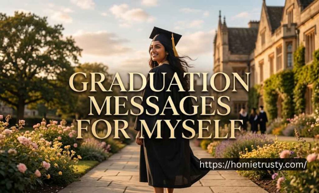 Graduation Messages for Myself