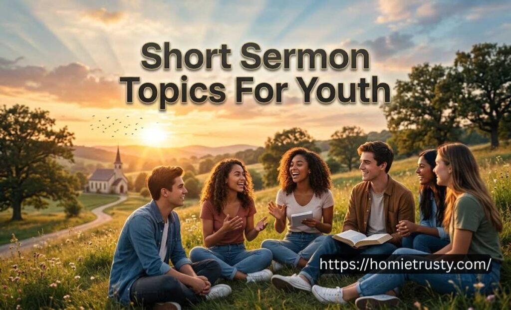 Short Sermon Topics For Youth