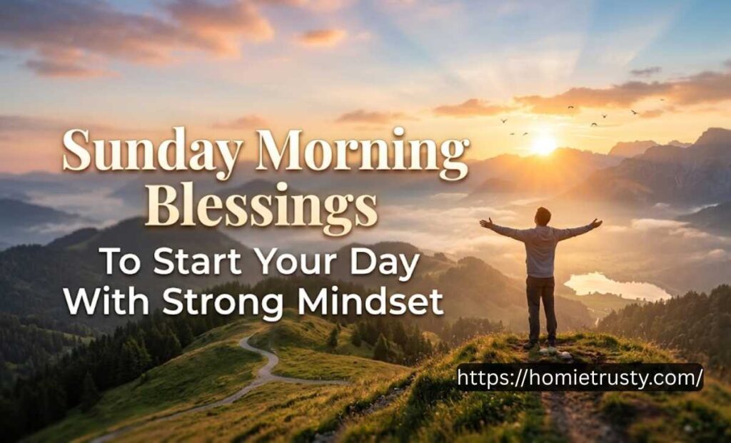 Sunday Morning Blessings To Start Your Day With Strong Mindset