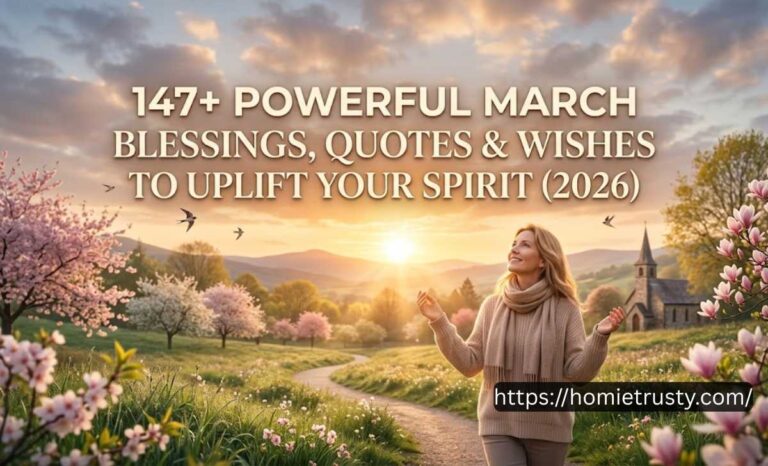 147+ Powerful March Blessings, Quotes & Wishes to Uplift Your Spirit (2026)
