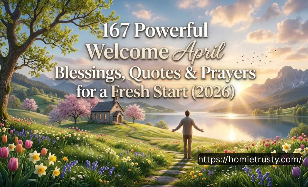 167 Powerful Welcome April Blessings, Quotes & Prayers for a Fresh Start (2026)