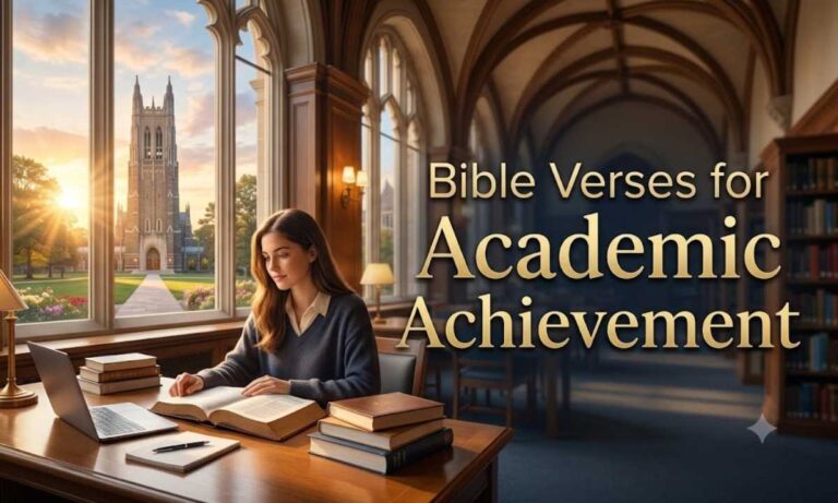 26+ Bible Verses for Academic Achievement (KJV) Scriptures for Success