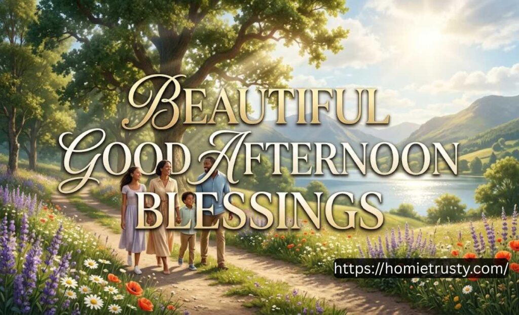 BEAUTIFUL GOOD AFTERNOON BLESSINGS