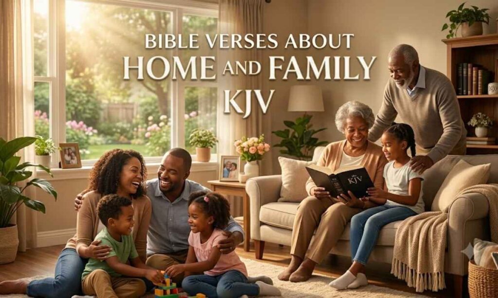 BIBLE VERSES ABOUT HOME AND FAMILY KJV