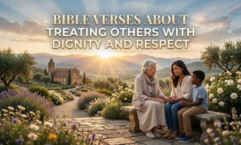 Bible Verses About Treating Others With Dignity And Respect