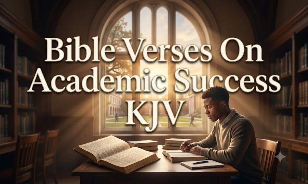 Bible Verses On Academic Success KJV
