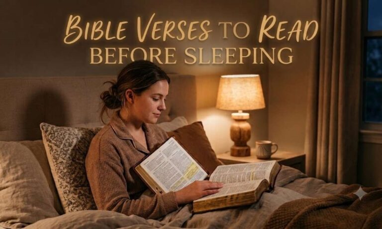 Bible Verses to Read Before Sleeping in Bed (KJV) 70+ Scriptures for Peace & Rest