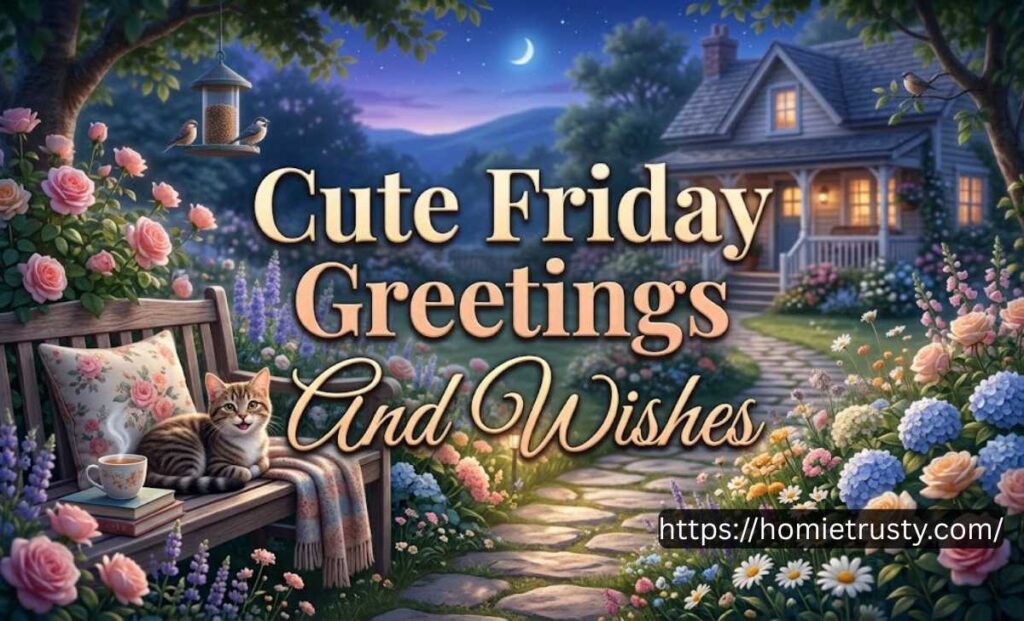 Cute Friday Greetings And Wishes