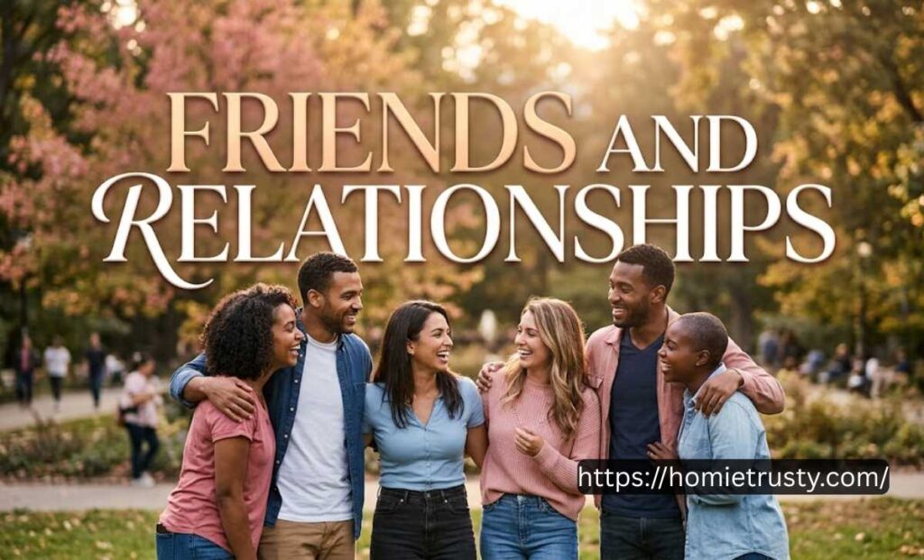 FRIENDS AND RELATIONSHIPS