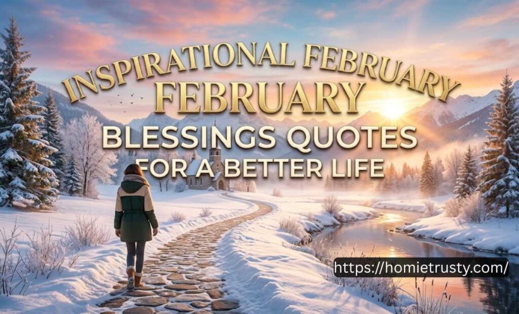 INSPIRATIONAL FEBRUARY BLESSINGS QUOTES FOR A BETTER LIFE