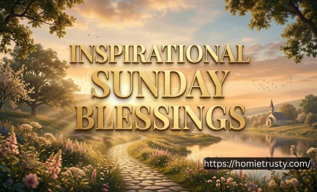 INSPIRATIONAL SUNDAY BLESSINGS