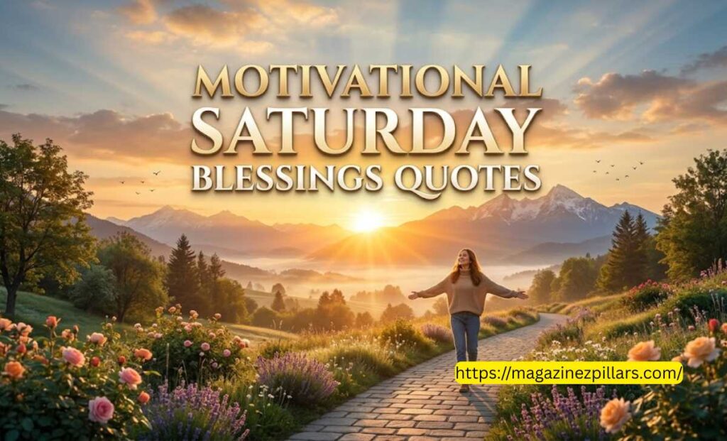 MOTIVATIONAL SATURDAY BLESSINGS QUOTES