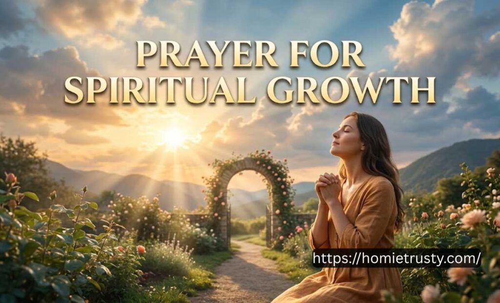 PRAYER FOR SPIRITUAL GROWTH