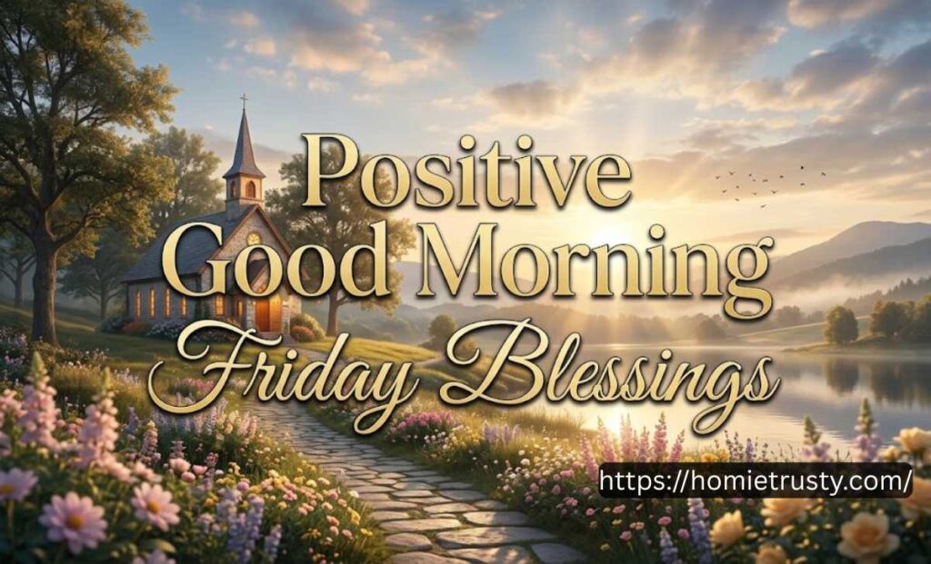 Positive Good Morning Friday Blessings