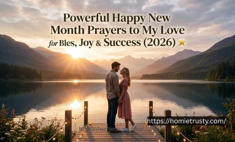 Powerful Happy New Month Prayers to My Love for Blessings, Joy & Success (2026) ⭐