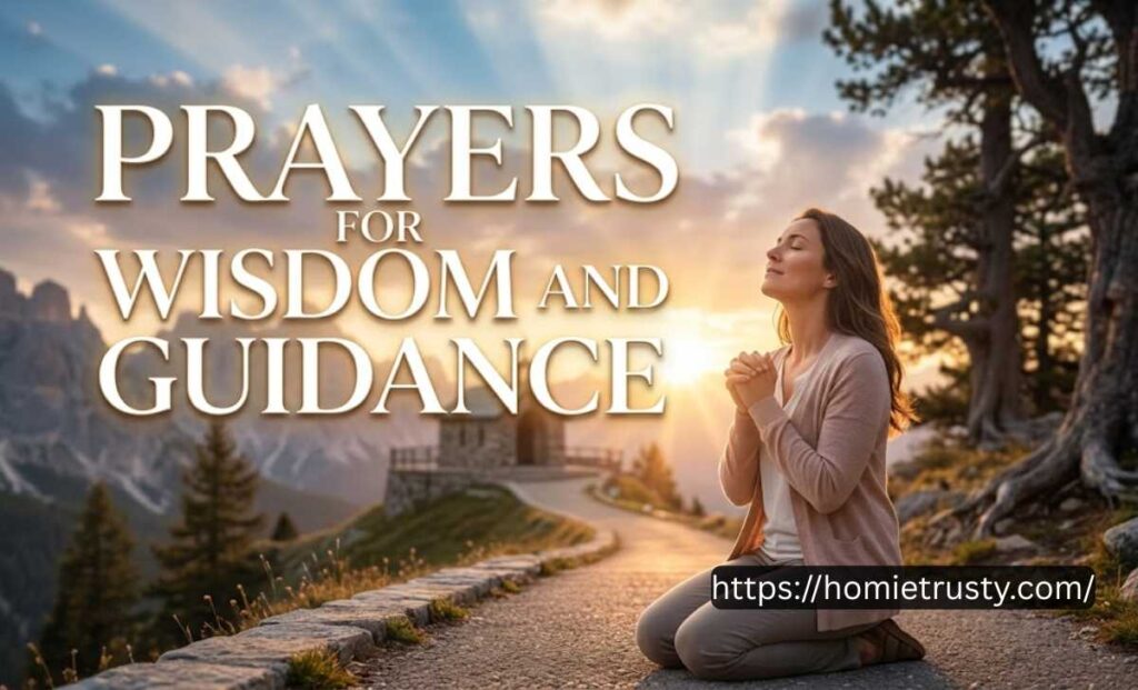 Prayers for Wisdom and Guidance