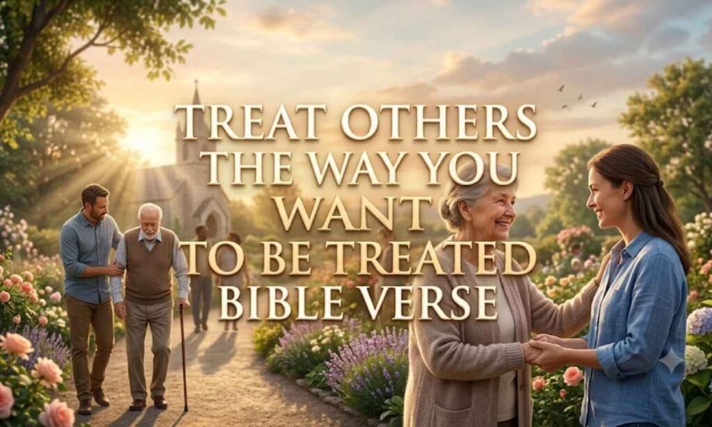 TREAT OTHERS THE WAY YOU WANT TO BE TREATED BIBLE VERSE