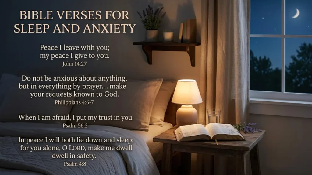 Bible Verses For Sleep And Anxiety