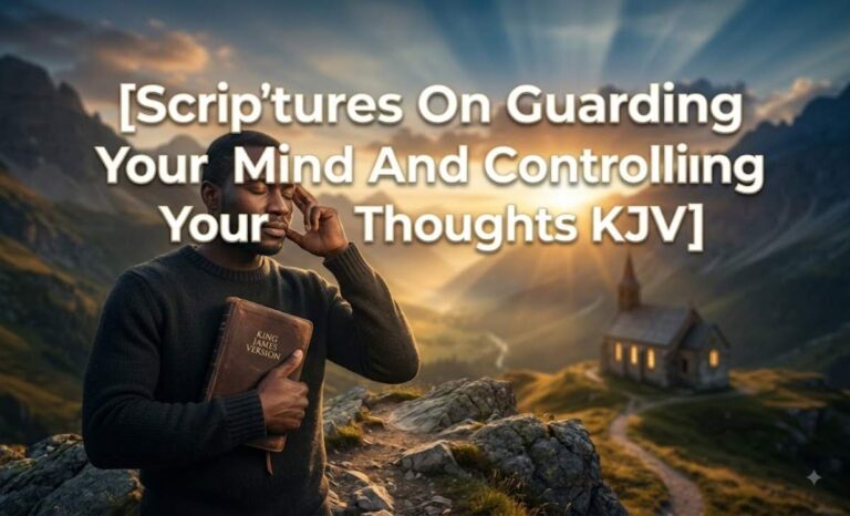 Scriptures On Guarding Your Mind And Controlling Your Thoughts KJV