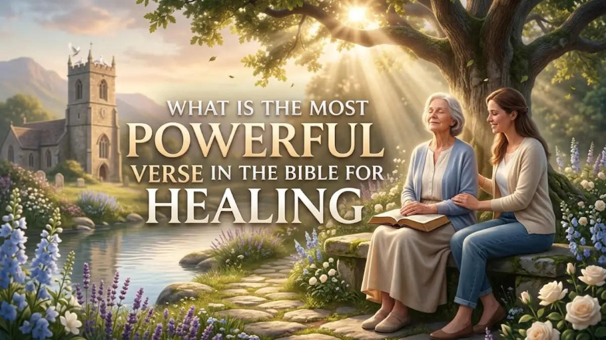 WHAT IS THE MOST POWERFUL VERSE IN THE BIBLE FOR HEALING